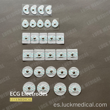 ECG Electrodo AG/AGCL gel sólido seco